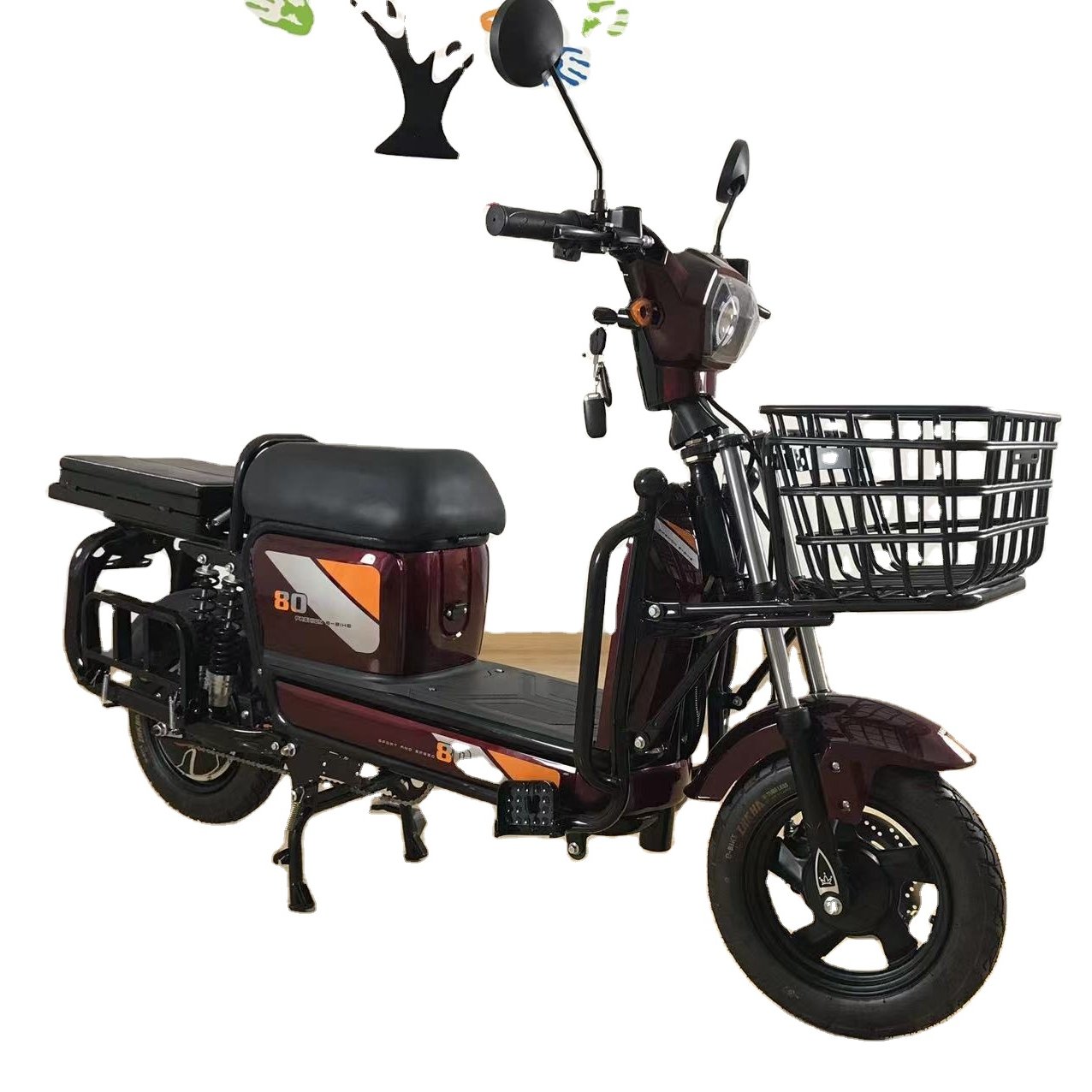 Cargo Passenger Scooter with Long Range and Heavy Capacity in Ckd From Wuxi Manufacturer